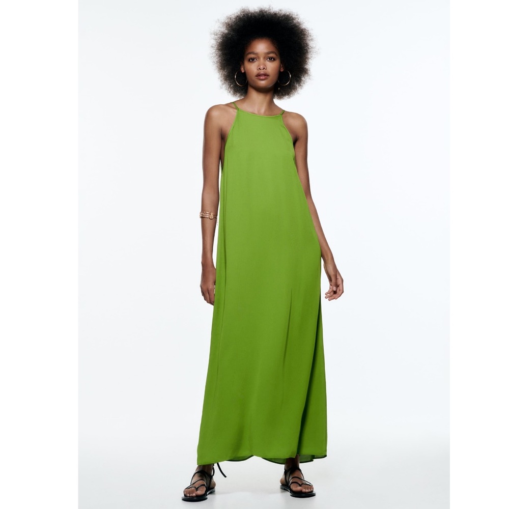 NWT Zara MIdi Slip Dress